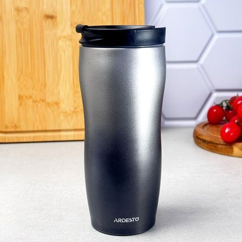 Термокружка металева 450 мл AR2645BM Ardesto Black Ardesto