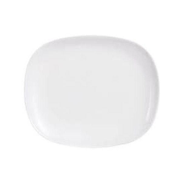 Тарелка подставная прямоугольная Luminarc Sweet Line White 230*280 мм (J0587) Luminarc