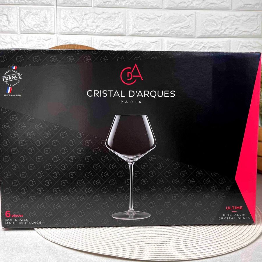 Набір винних келихів Eclat Cristal d'Arques Ultime 470 мл x 6 шт (N4310) Éclat