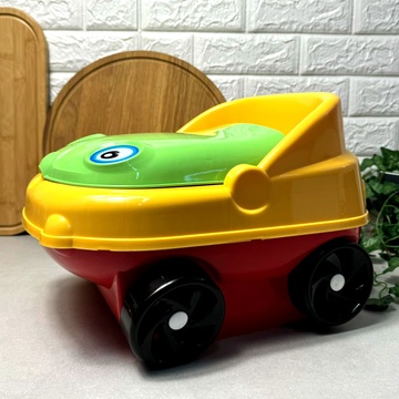 Детский музыкальный горшок Зелёный Irak Plastik CM-140 "Baby car" Irak Plastics