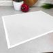 Невеликий білий силіконовий килимок для випікання 40*30см