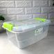 Харчовий пластиковий контейнер для зберігання з кришкою Handy Box 14 л