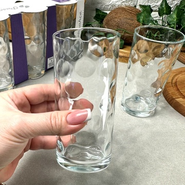 Високі скляні стакани 6 шт 265 мл Pasabahce Спейс Pasabahce