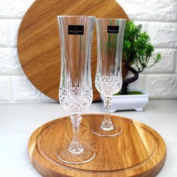 Набор бокалов для шампанского Eclat Longchamp 6 шт 140 мл (L7553), хрустальное стекло Éclat