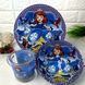 Набор детской посуды для девочек Принцесса София В синем платье, детская посуда
