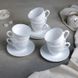 Сервиз белый чайный Luminarc Cadix 12 предметов 220 мл 6 шт (37784)