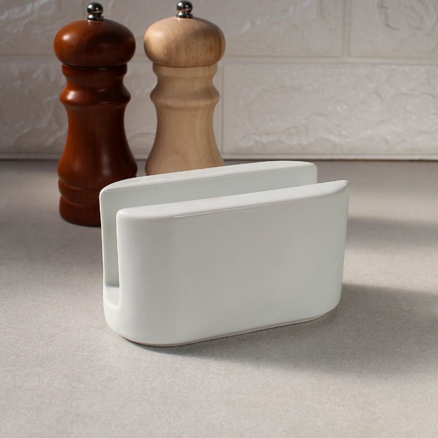 Біла квадратна серветниця Kutahya Porselen FRIG (FR2310), HoReCa Kutahya Porselen