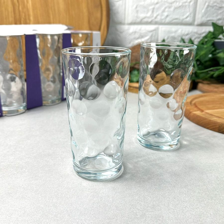 Високі скляні стакани 6 шт 265 мл Pasabahce Спейс Pasabahce