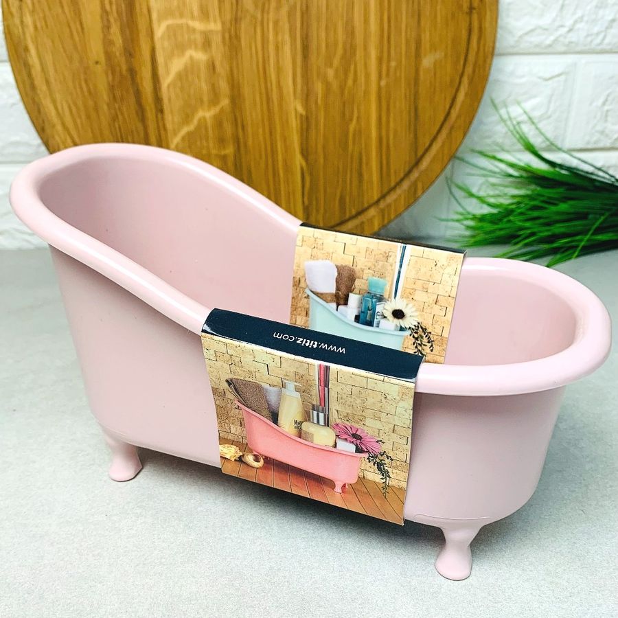 Декоративный органайзер для мелочей в виде ванны. Titiz Plastik