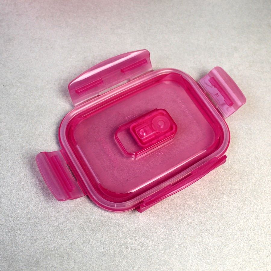 Контейнер прямоугольный с розовой крышкой Luminarc "Pure Box" 21*14,5*7 см 1220 мл (P4590) Luminarc