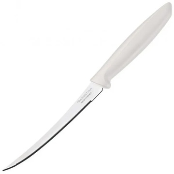 Длинный тонкий нож для томатов 127мм Tramontina Plenus Light Grey Tramontina