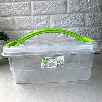 Харчовий пластиковий контейнер для зберігання з кришкою Handy Box 7.8 л Ал-Пластик