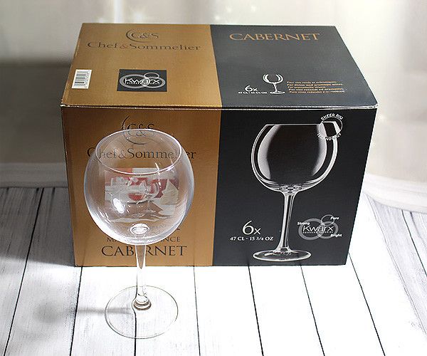 Набор бокалов для красного вина Arcoroc C&S "Cabernet Balloon" 470 мл 6 шт (47017) Arcoroc