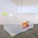 Высокий вместительный пластиковый пищевой контейнер на колесиках 50л , BIGBOX Ал-пластик