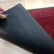 Бордовый коврик для входной двери 60*90 см на резиновой основе, МХ Relana