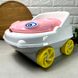 Детский музыкальный горшок-машинка Розовый Irak Plastik CM-140 "Baby car"