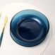 Салатник скляний синій круглий Luminarc Ідилія Лондон Топаз 230 мм (Q1316)