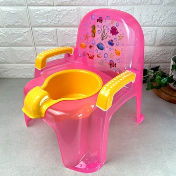 Детский горшок-стульчик Розовый "Afacan" CM-135/CM-136-10 Dunya Plastic