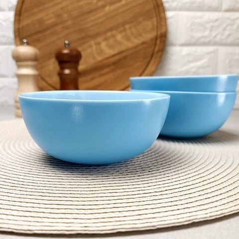 Персональний блакитний салатник Luminarc Diwali Light Blue 12 см (P9203) Luminarc