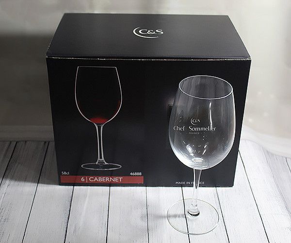 Набор бокалов для красного вина Arcoroc Cabernet 580 мл 6 шт (46888) Arcoroc