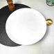 Набор белых фарфоровых тарелок 26 см 4 шт ARDESTO Imola