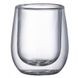 Набор стаканов с двойными стенками для эспрессо Ardesto 80 мл 2 шт (AR2608G)