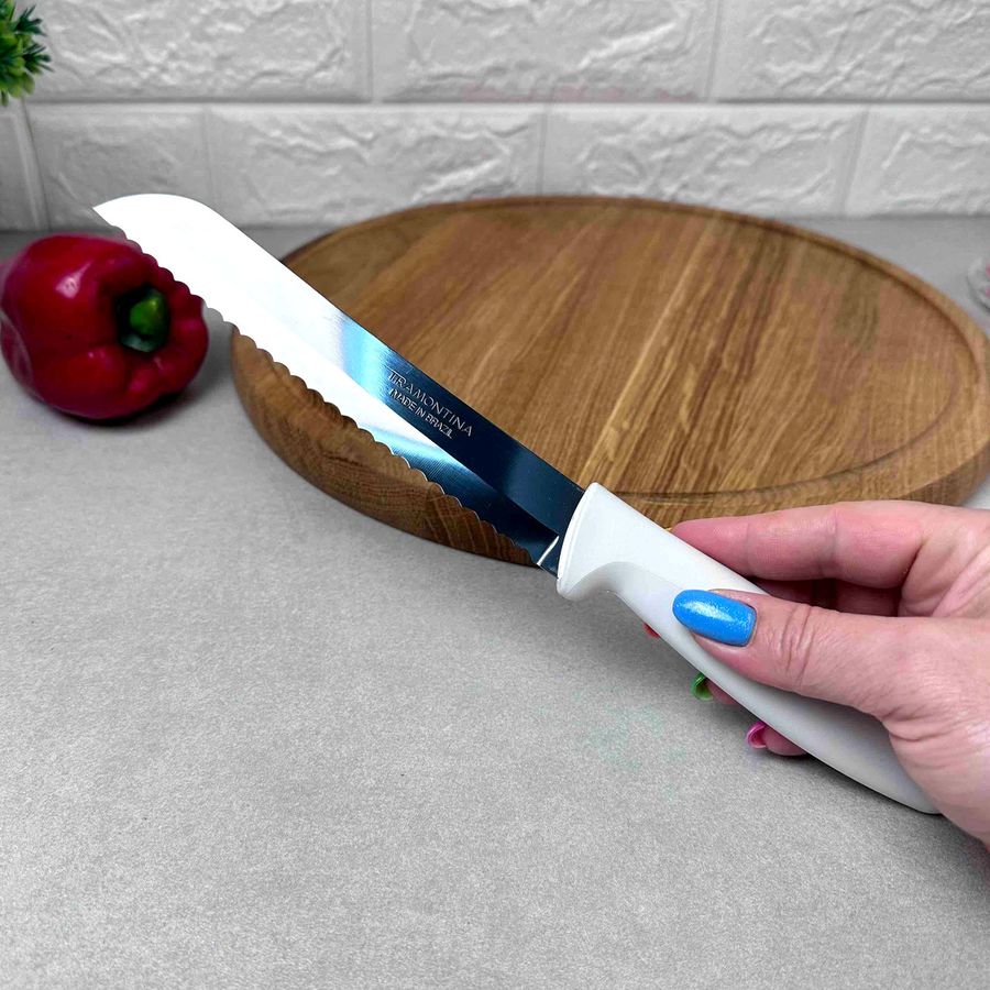 Кухонный нож для хлеба 17.8 см Tramontina Plenus Tramontina