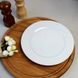 Белая фарфоровая тарелка для общих блюд Kutahya Porselen Emotion 300 мм (EM2030)