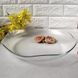Плоске скляне блюдо з високими хвилястими бортиками Pasabahce Тоскана 30 см (10596)