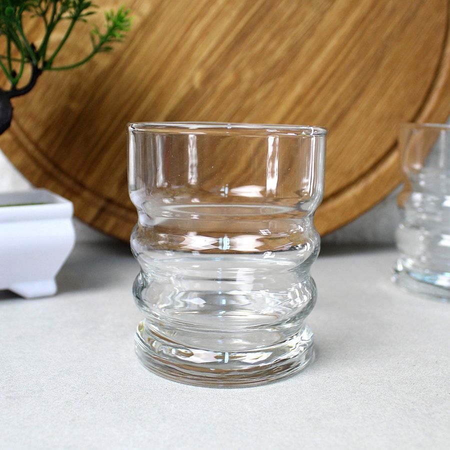 Набор стаканов олд фешн 3 шт 240 мл, низкие стаканы Twist UniGlass