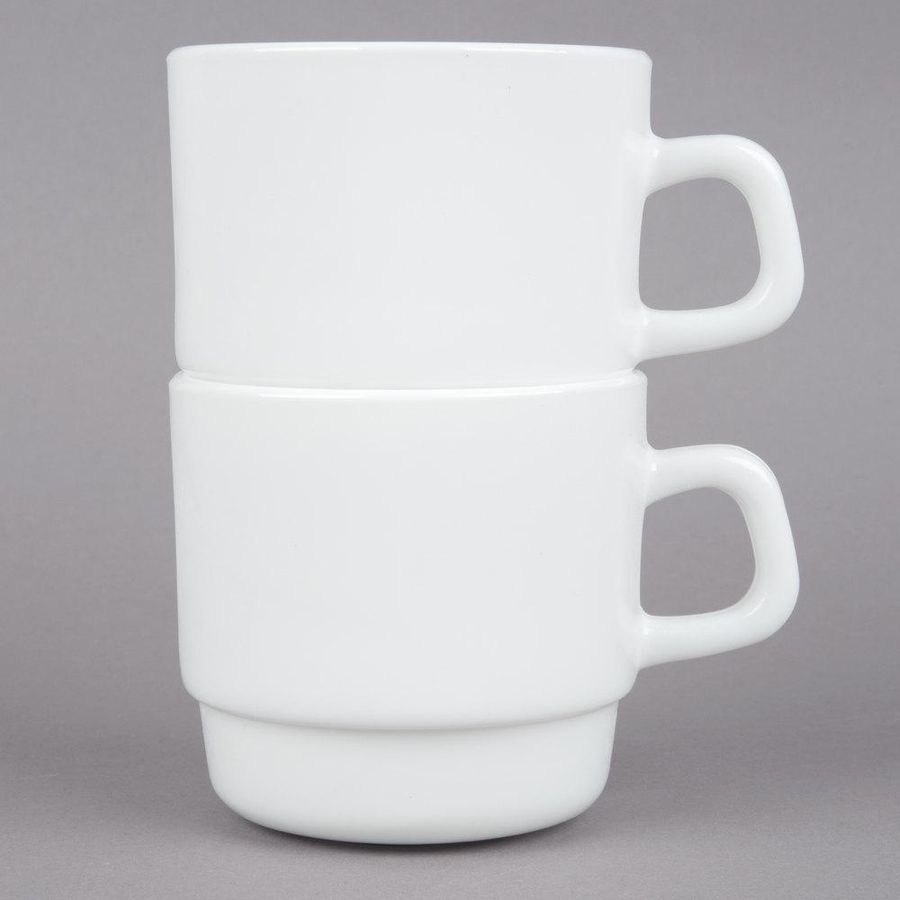 Чашка чайна біла для ресторанів Arcoroc Restaurant 220 мл (25269) Arcoroc