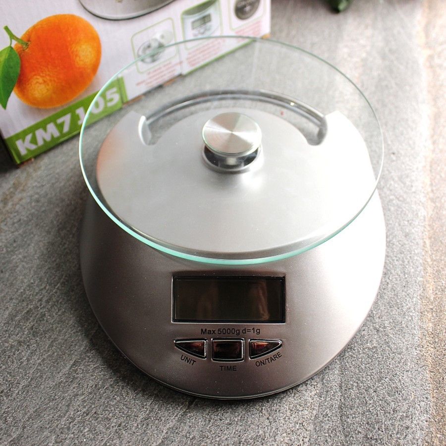 Кухонные весы электронные плоские на 5 кг Kamille Kamille