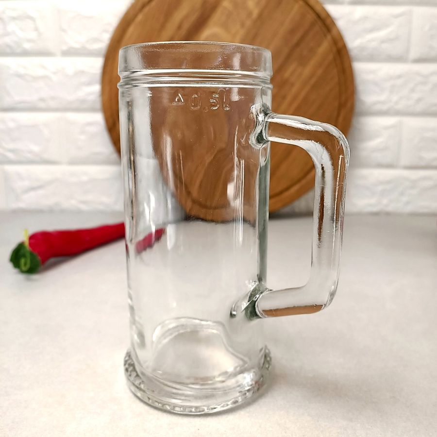 Пивная кружка 500 мл с гладким стеклом Pure Beer Tankard Uniglass UniGlass