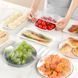 Одноразові плівки-кришки на гумці для продуктів 40 см 100 шт А-Плюс 0021