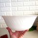 Великий білий салатник із хвилястою фактурою Luminarc Feston 24 см