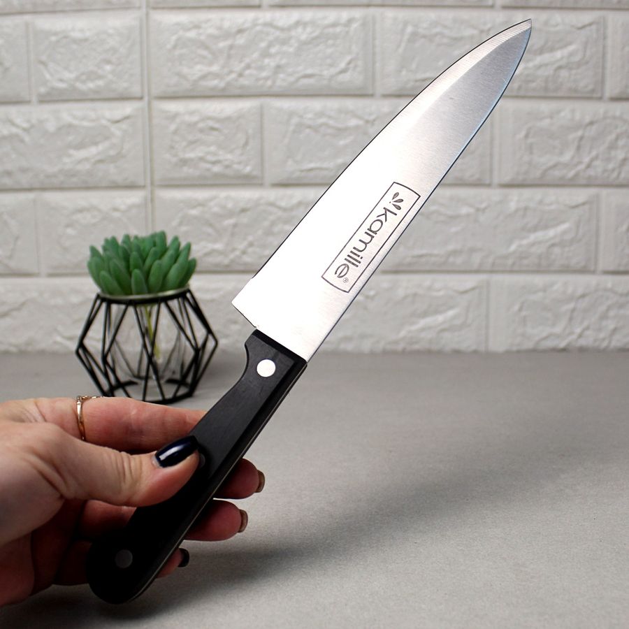 Нож кухонный универсальный «Шеф-повар» с бакелитовой ручкой Kamille Kamille