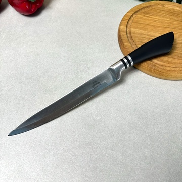 Нож кухонный разделочный 33.5 см Узкий Длинный Kingsta Без бренда