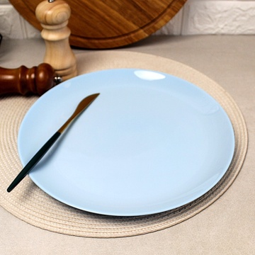 Бирюзовая обеденная тарелка Luminarc Diwali Light Blue 250 мм (P2610) Luminarc