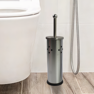 Туалетний йорж для унітазу в підставці з нержавіючої сталі, E11 Satyna TUBA Фенікс Fenix