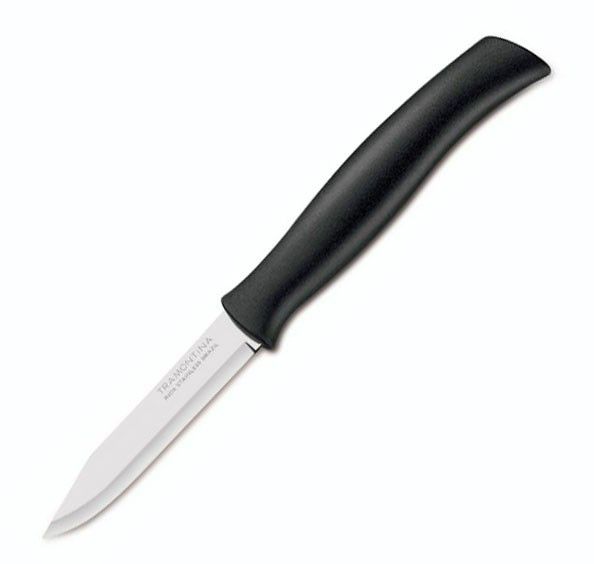 Нож кухонный для очистки овощей Tramontina Athus 76мм (23080/003) Tramontina
