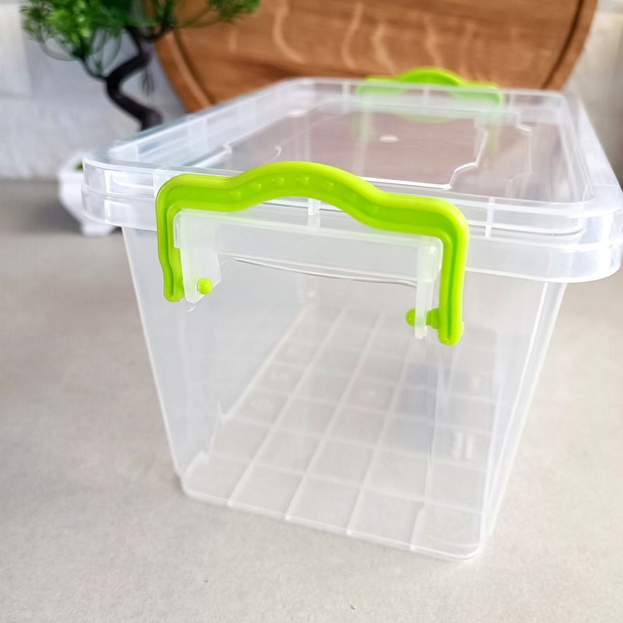 Контейнер із харчового пластику для зберігання їжі 1.4л, PREMIUM Ал-пластик Ал-Пластик
