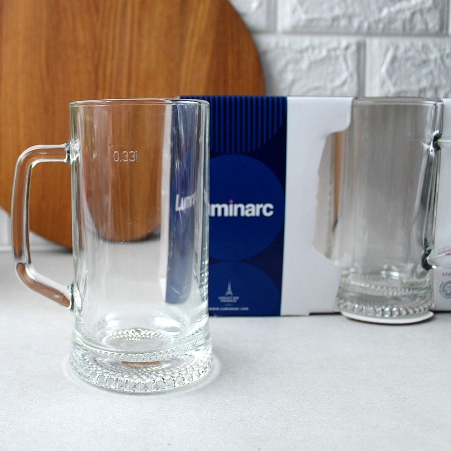 Набор кружек для пива Luminarc Дрезден 330 мл 2 шт (H5112) Luminarc