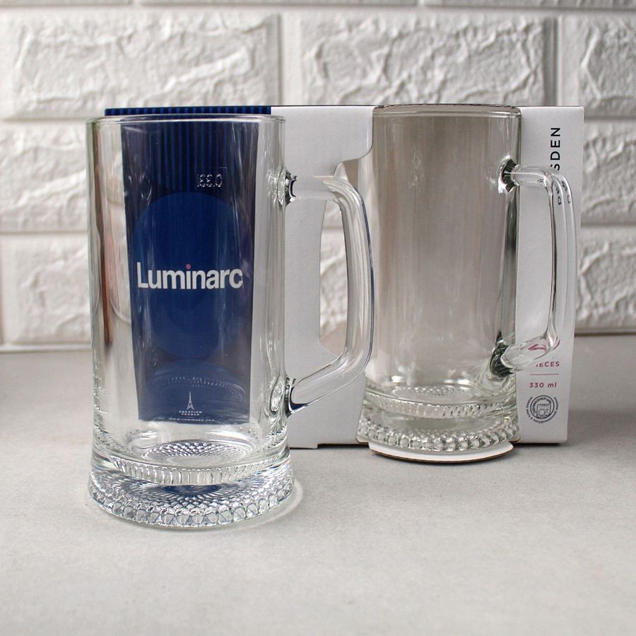 Набор кружек для пива Luminarc Дрезден 330 мл 2 шт (H5112) Luminarc
