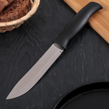 Нож для мяса с черной рукоятью в блистере Tramontina Athus 152 мм (23083/106) Tramontina
