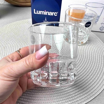 Набір віскі-склянок Luminarc Quadrille 6х300 мл Luminarc
