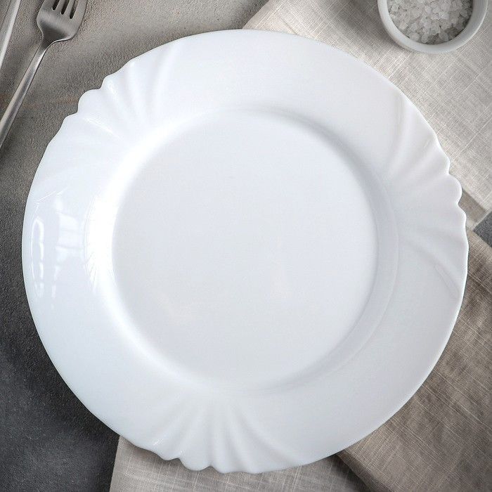 Белая закусочная тарелка Luminarc Cadix 195 мм (Н4129) Luminarc
