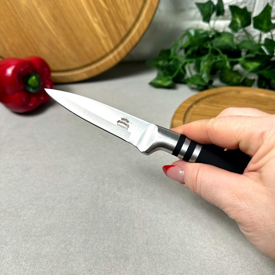 Нож кухонный для чистки овощей 20 см Kingsta Маленький Без бренда