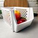 Пластиковий секційний лоток-органайзер в холодильник для овочів і фруктів, що штабелюється.