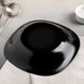 Черная квадратная тарелка для супа Luminarc Carine Black 210 мм (L9818)