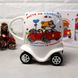 Дитяча кружка на колесах в подарунковій упаковці 400 мл, дитячий посуд